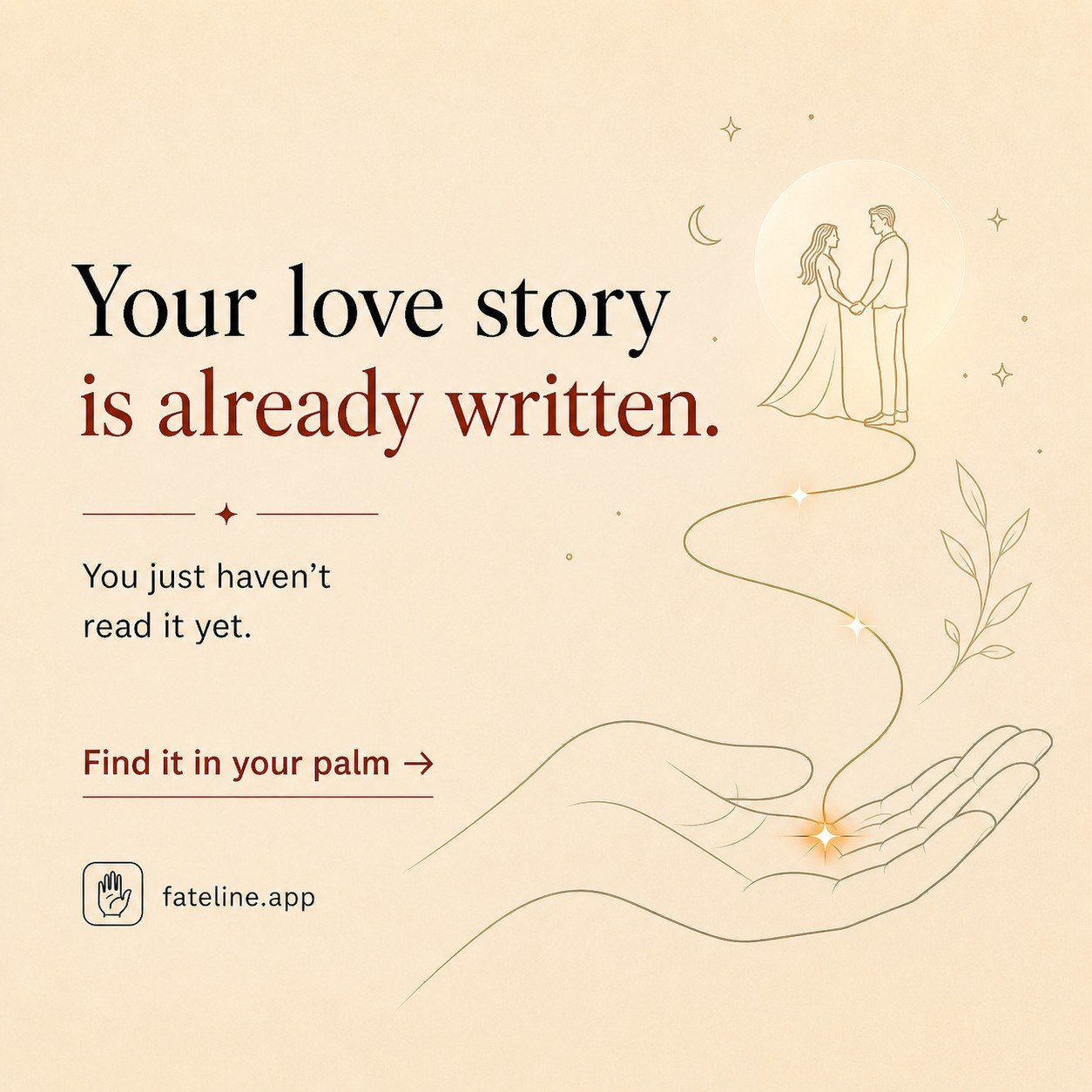Fateline Facebook ad: Fateline, What's