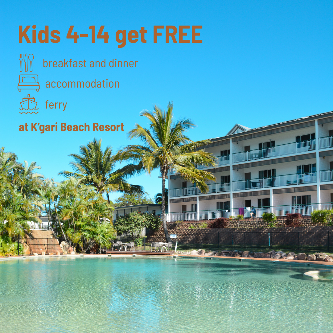 K'gari Beach Resort Facebook ad