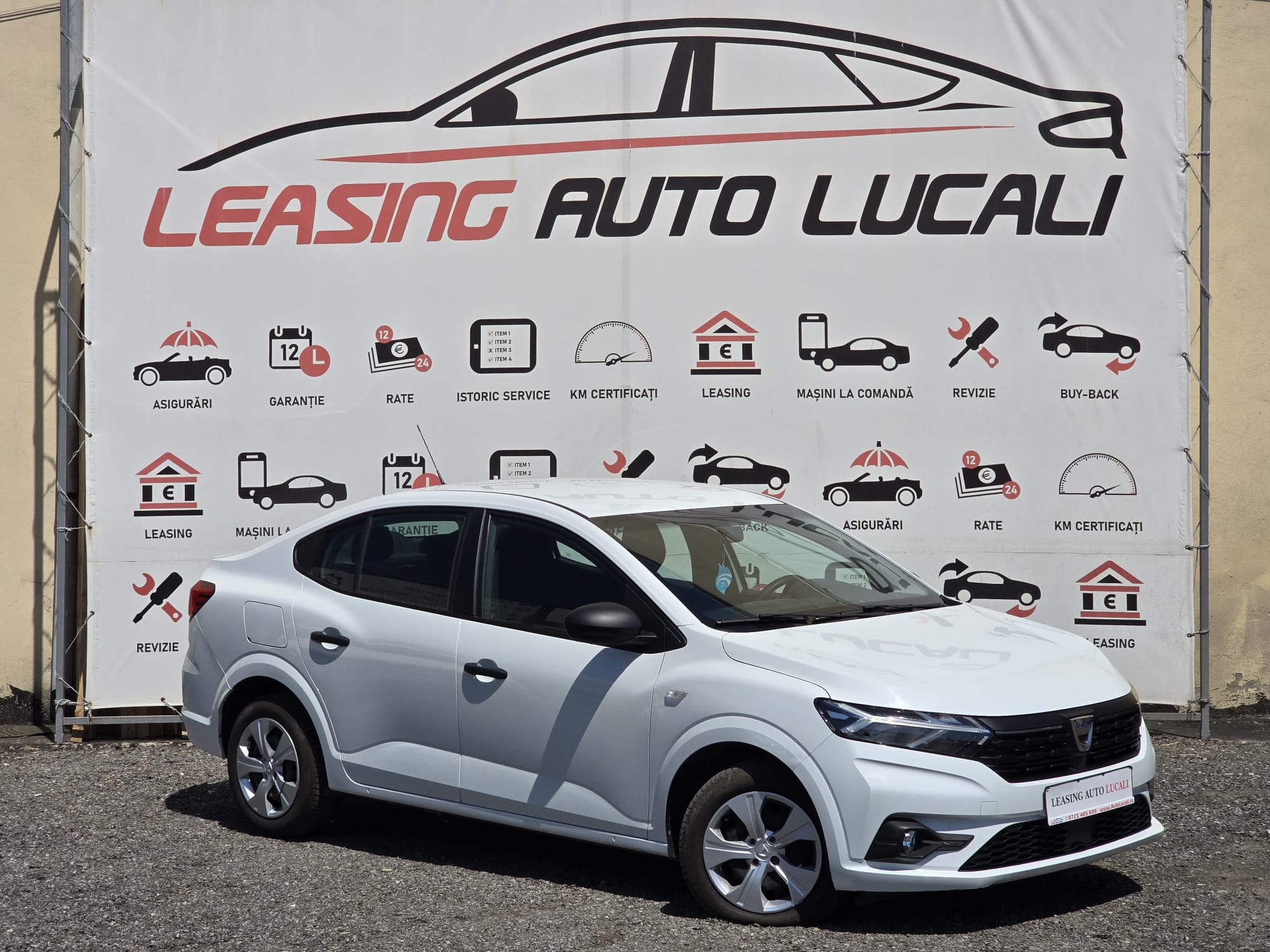 Leasing Auto Lucali Facebook ad: DACIA LOGAN/ An fabricație 2021 / 1.0 BENZINA+GPL…