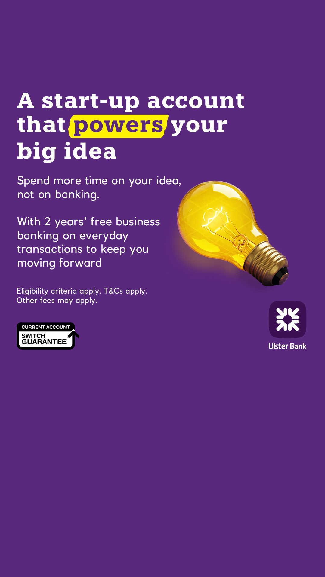 Ulster Bank Northern Ireland Facebook ad