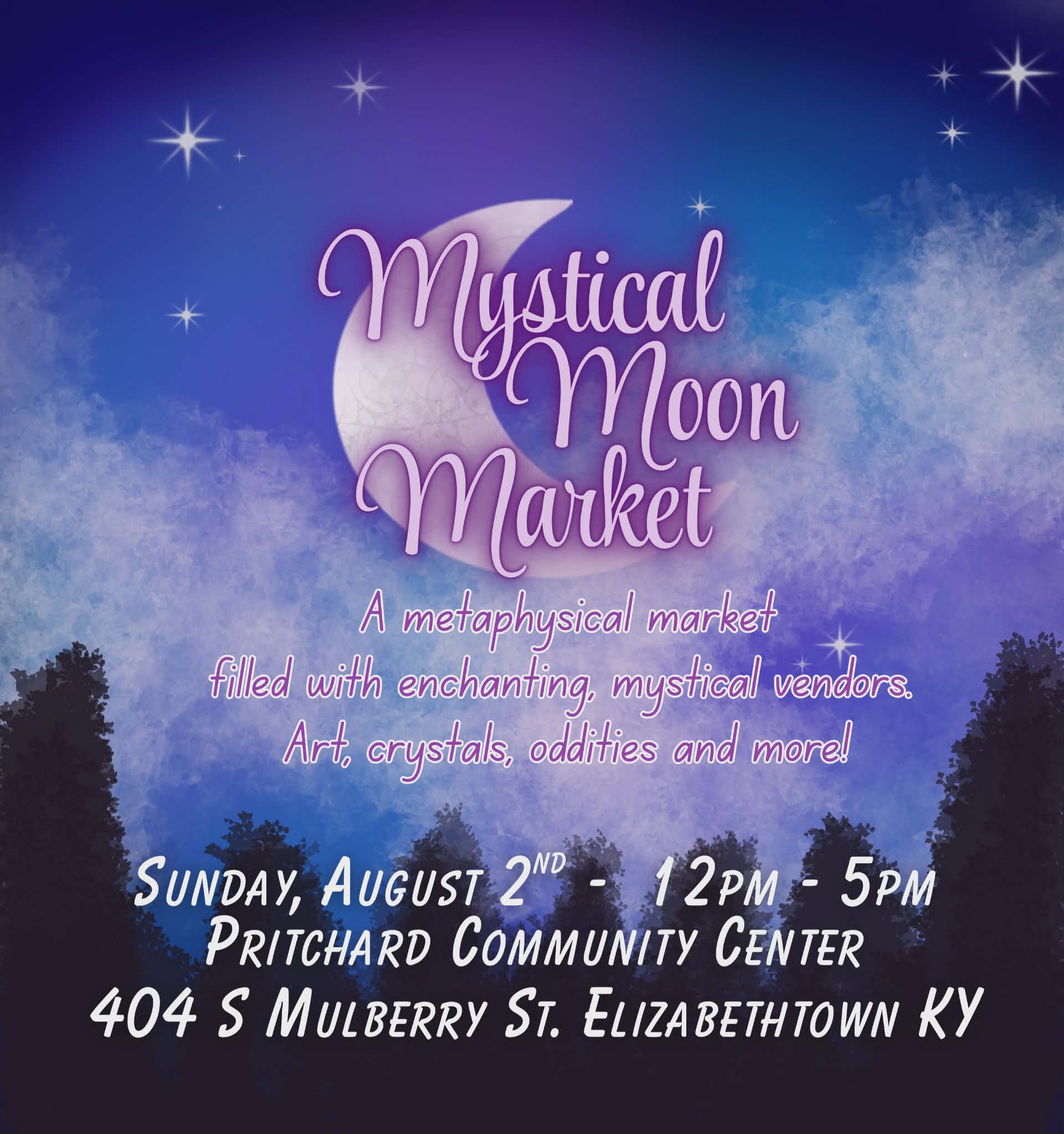 Mystical Moon Market Facebook ad: Mystical Moon Market - Elizabethtown 2026