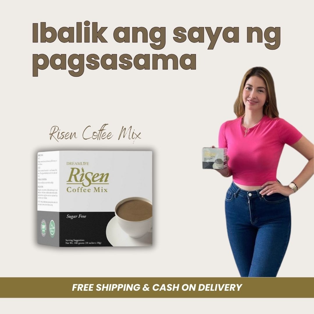 Risen Coffee-PH Facebook ad: 3 MILLION USERS (4.9 /5.0 )