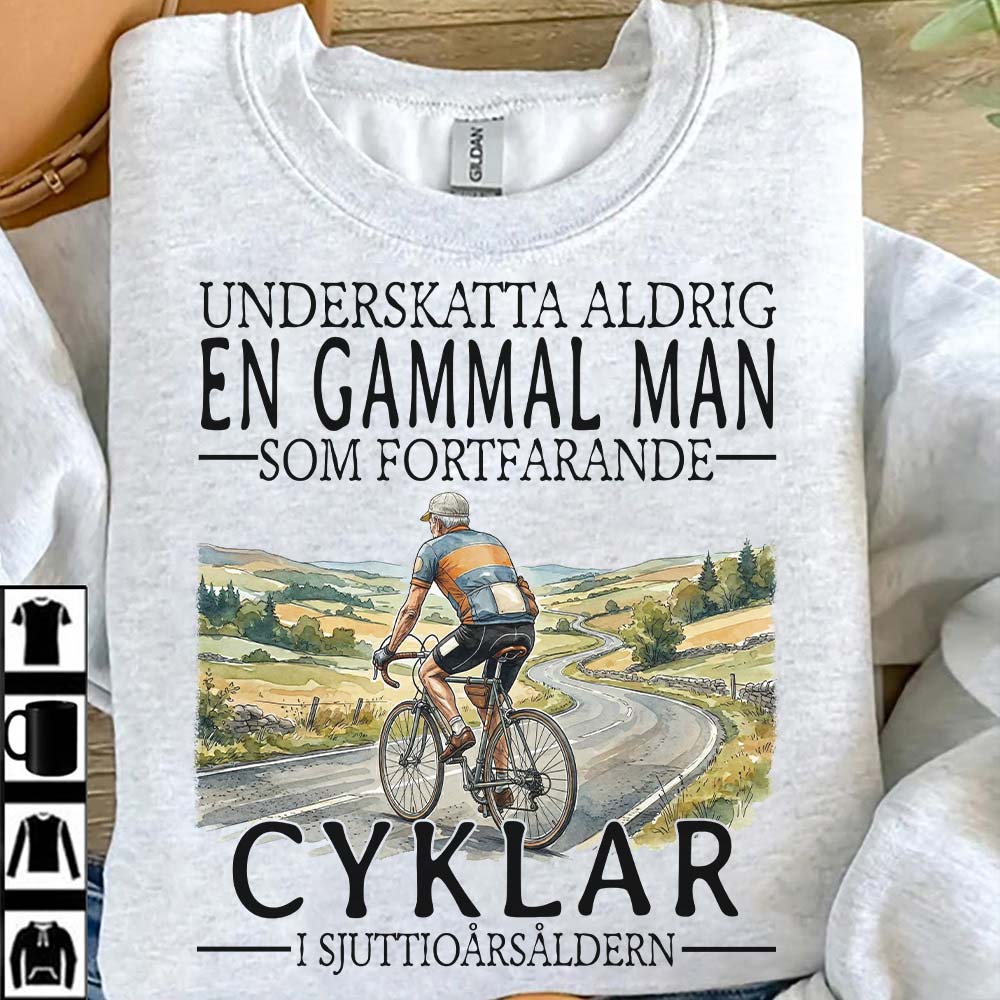 Grandpa's Legend EU Facebook ad: Perfekta presenter för cykelälskare!