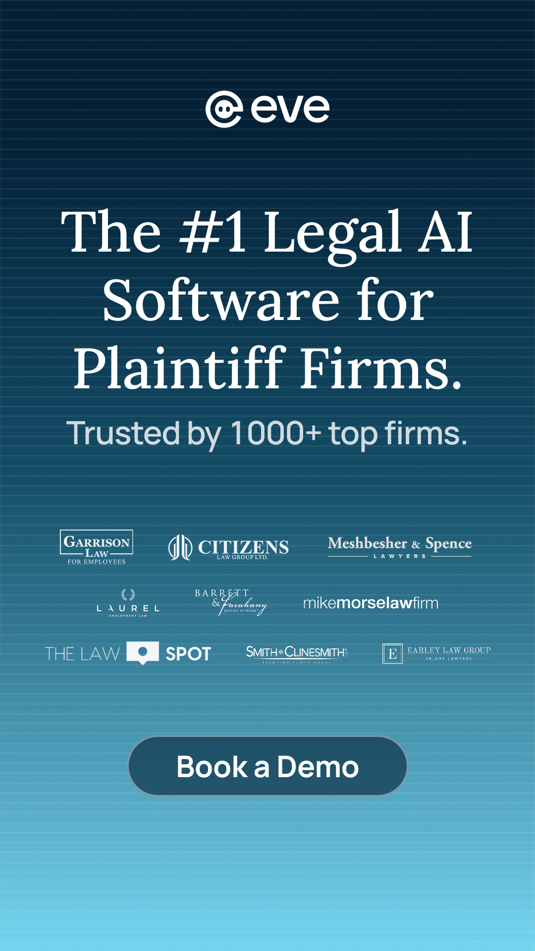 Eve Legal Facebook ad