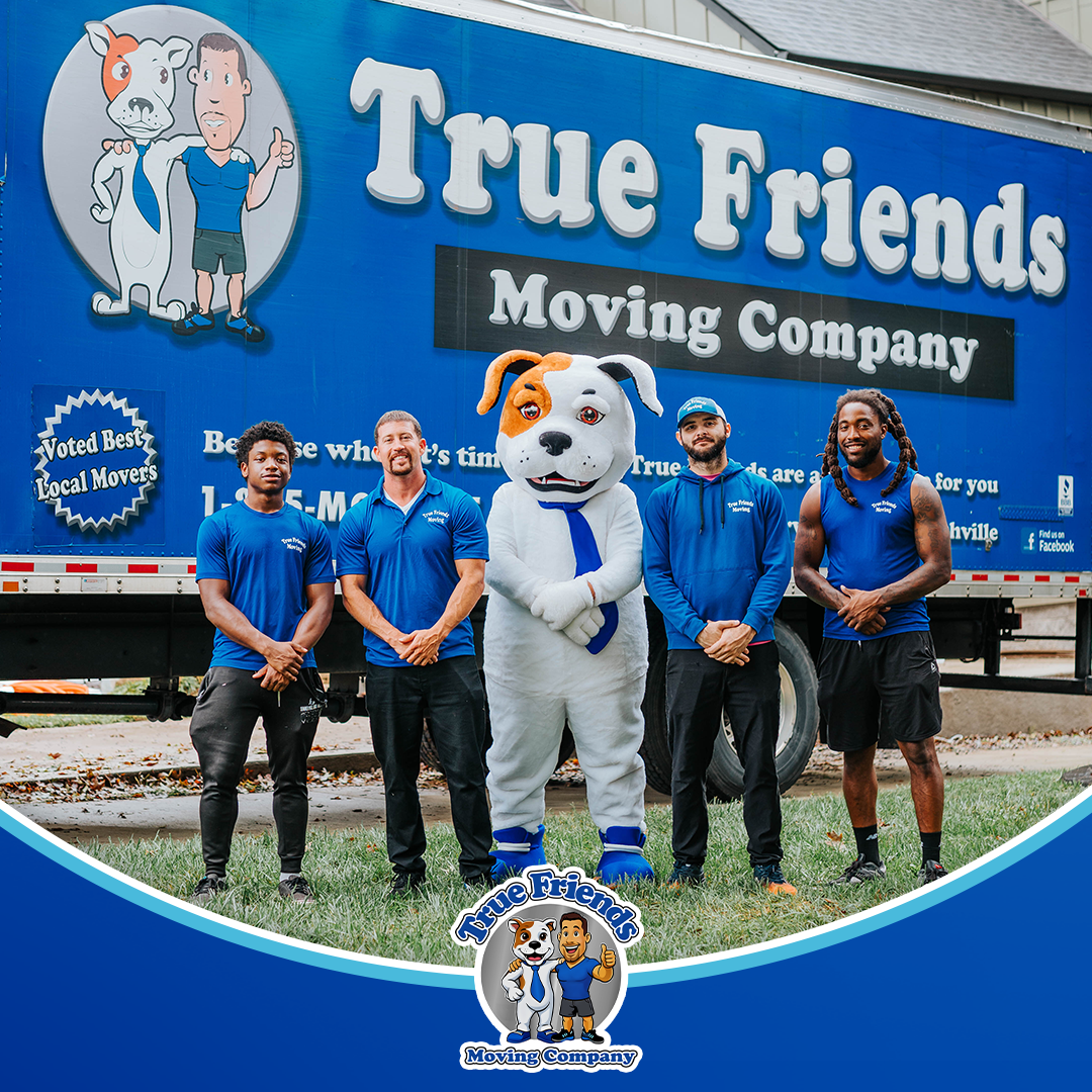 True Friends Moving Company Facebook ad from Sep 4, 2026