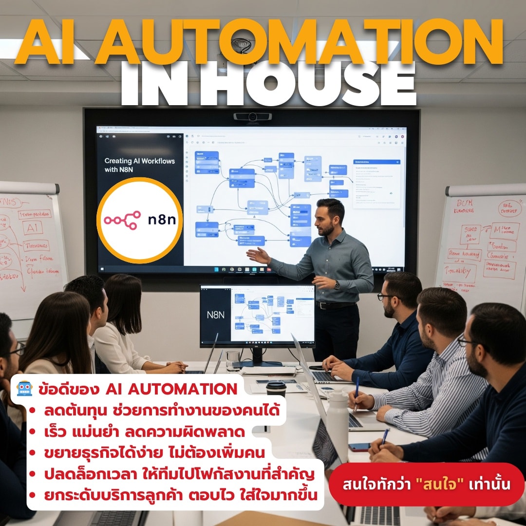 Son Digital Platform Facebook ad: AI Automation In-House