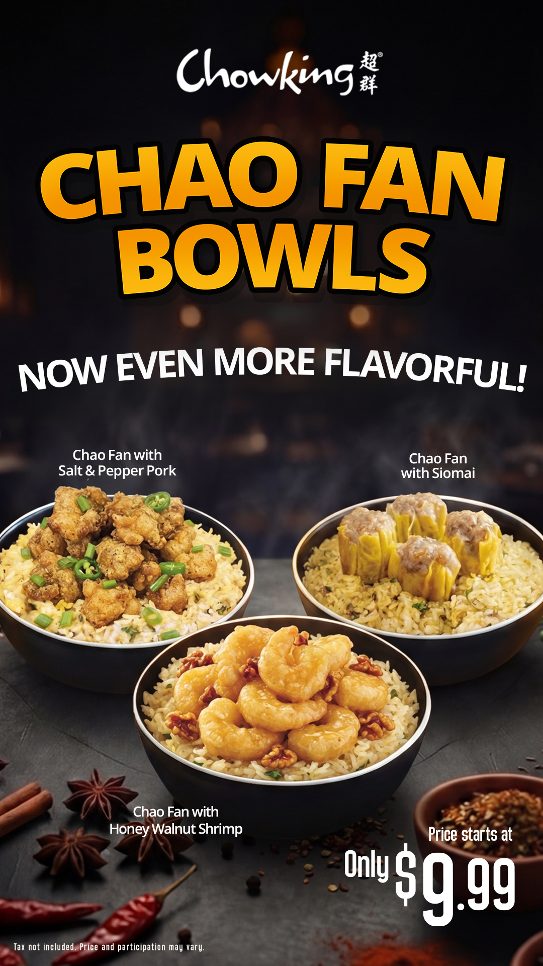 Chowking USA Facebook ad from Mar 23, 2026