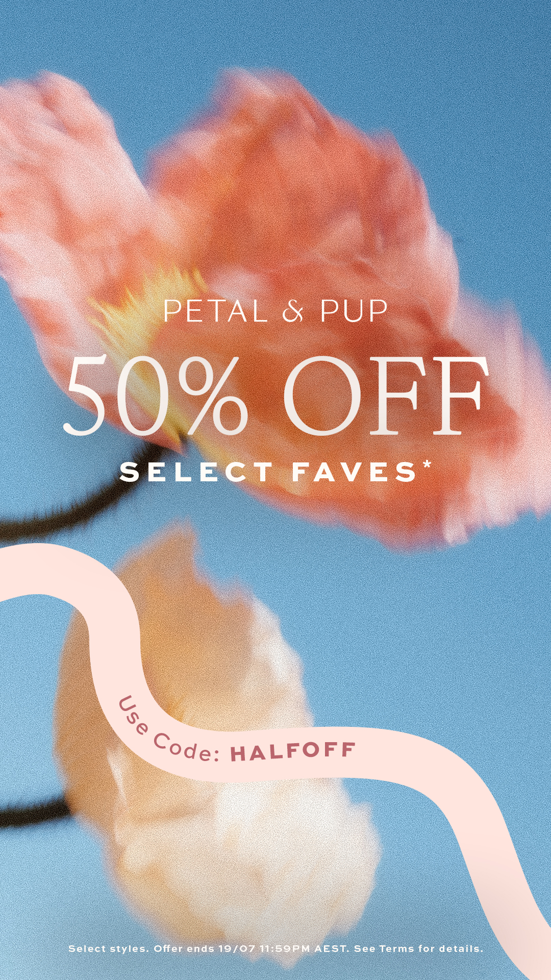 Petal & Pup Facebook ad