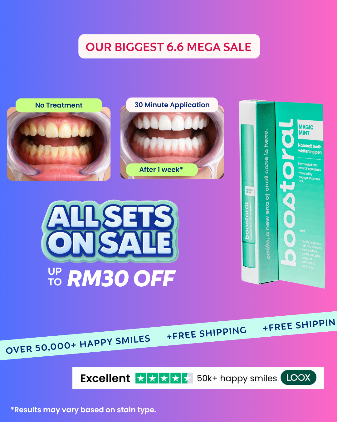 boostoral Facebook ad