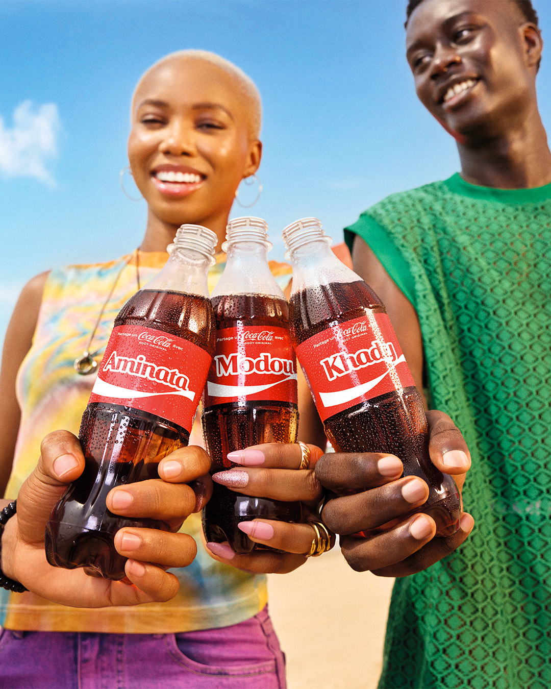 Industrie des Boissons du Sénégal - IBS Facebook ad: Le vrai rafraîchissement commence ici avec Coca-Cola.