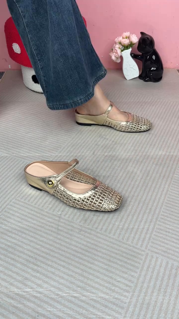 Rablaisie cool Facebook ad: Step Into Effortless Elegance: The Breathable Square-Toe…