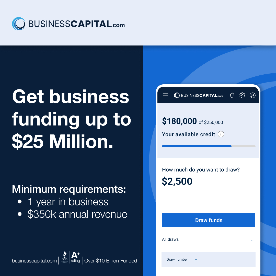 BusinessCapital.com Facebook ad