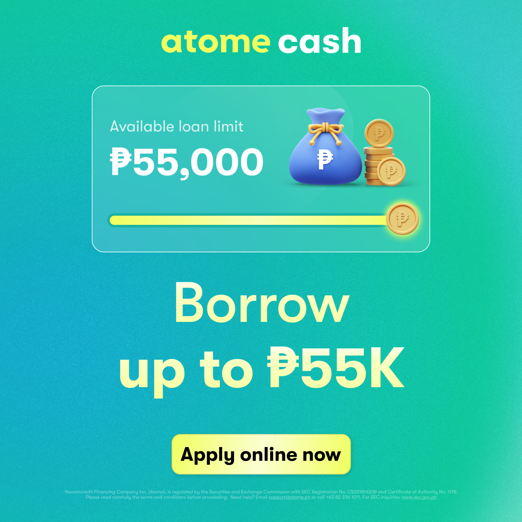 Atome Facebook ad