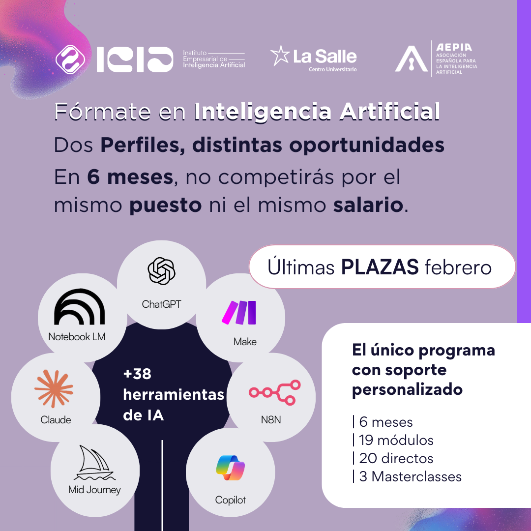 Instituto Empresarial Inteligencia Artificial Facebook ad from Feb 18, 2026