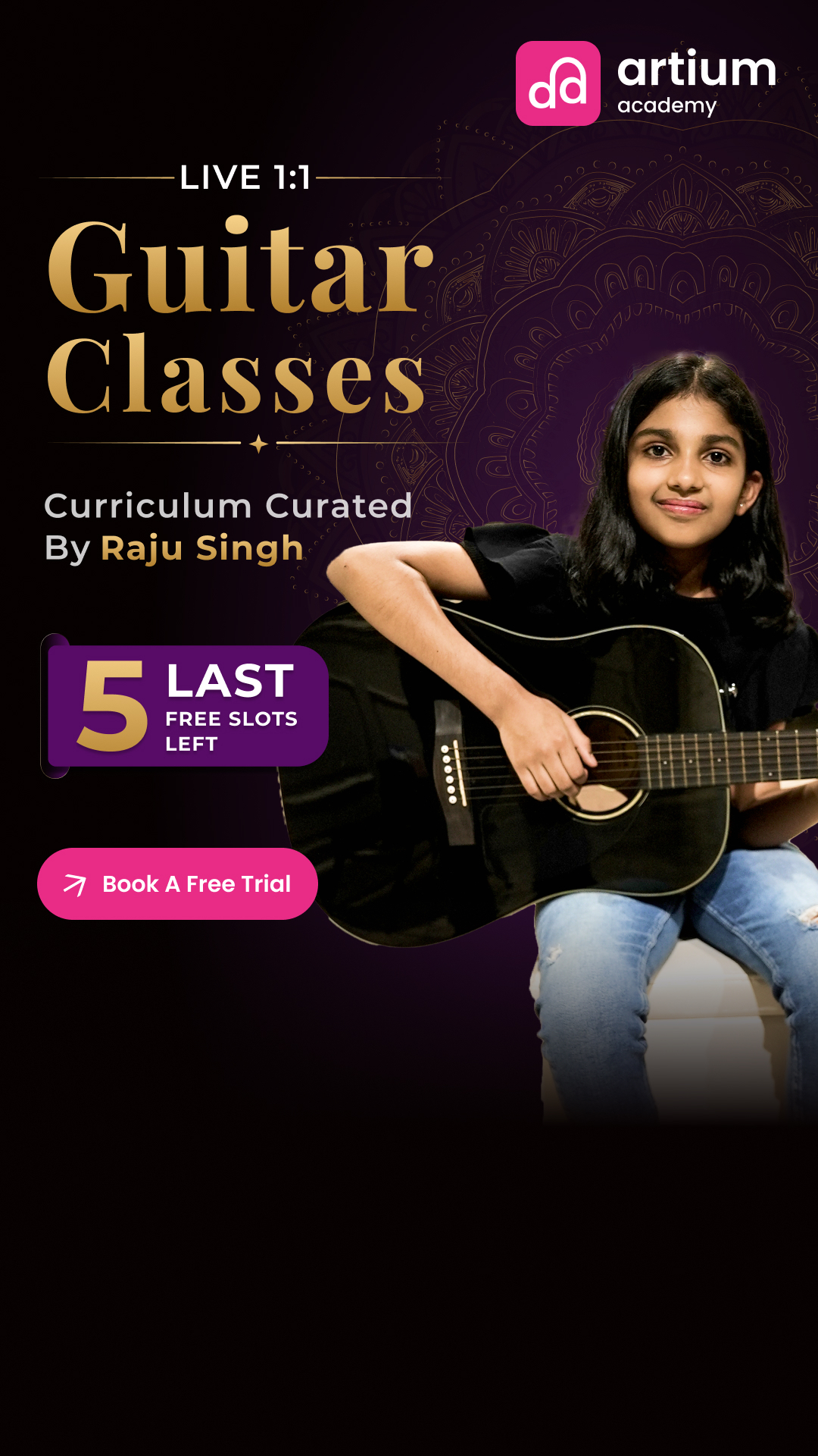 Artium Academy Facebook ad
