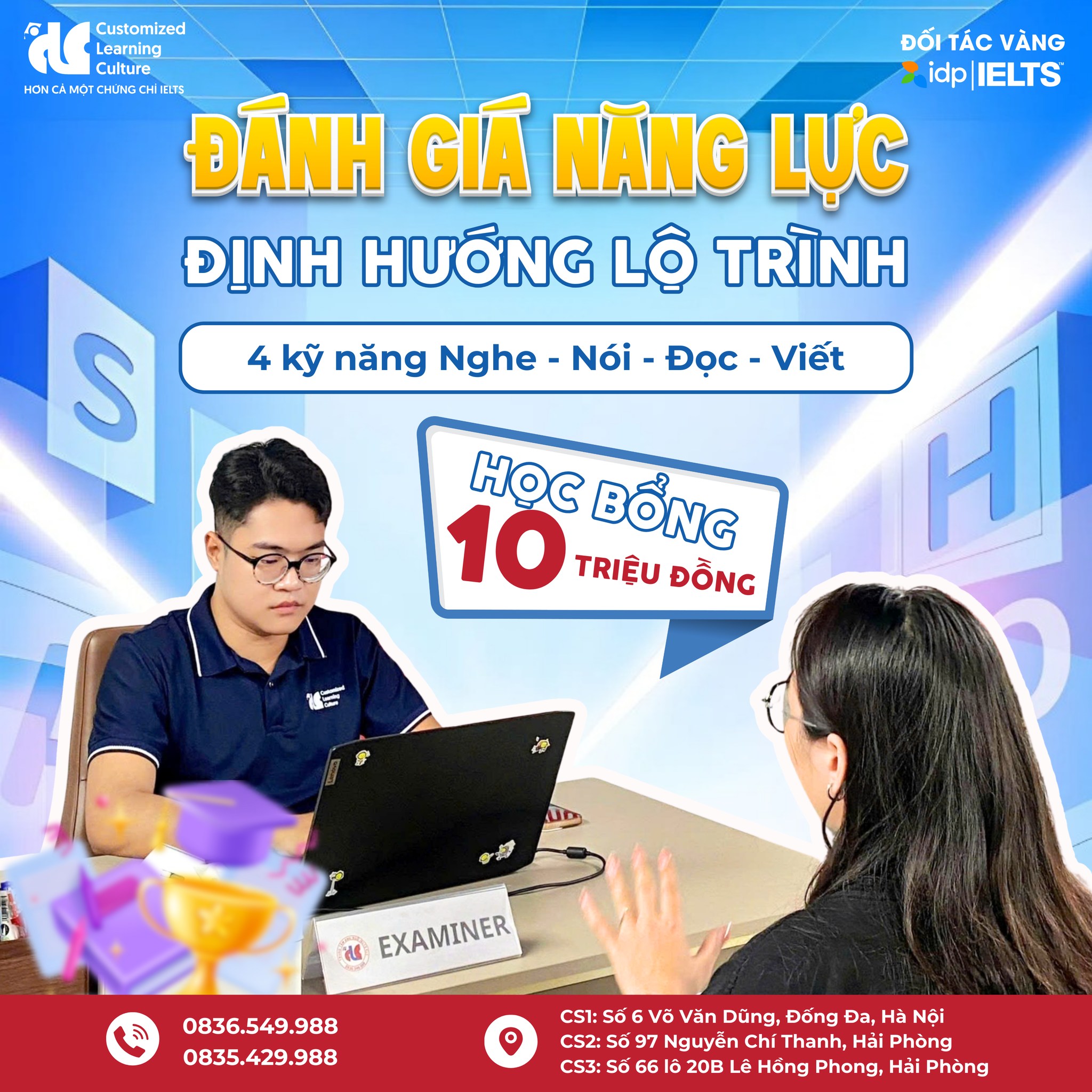 IELTS CLC Facebook ad