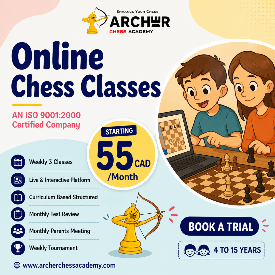 Archer Chess Academy Facebook ad