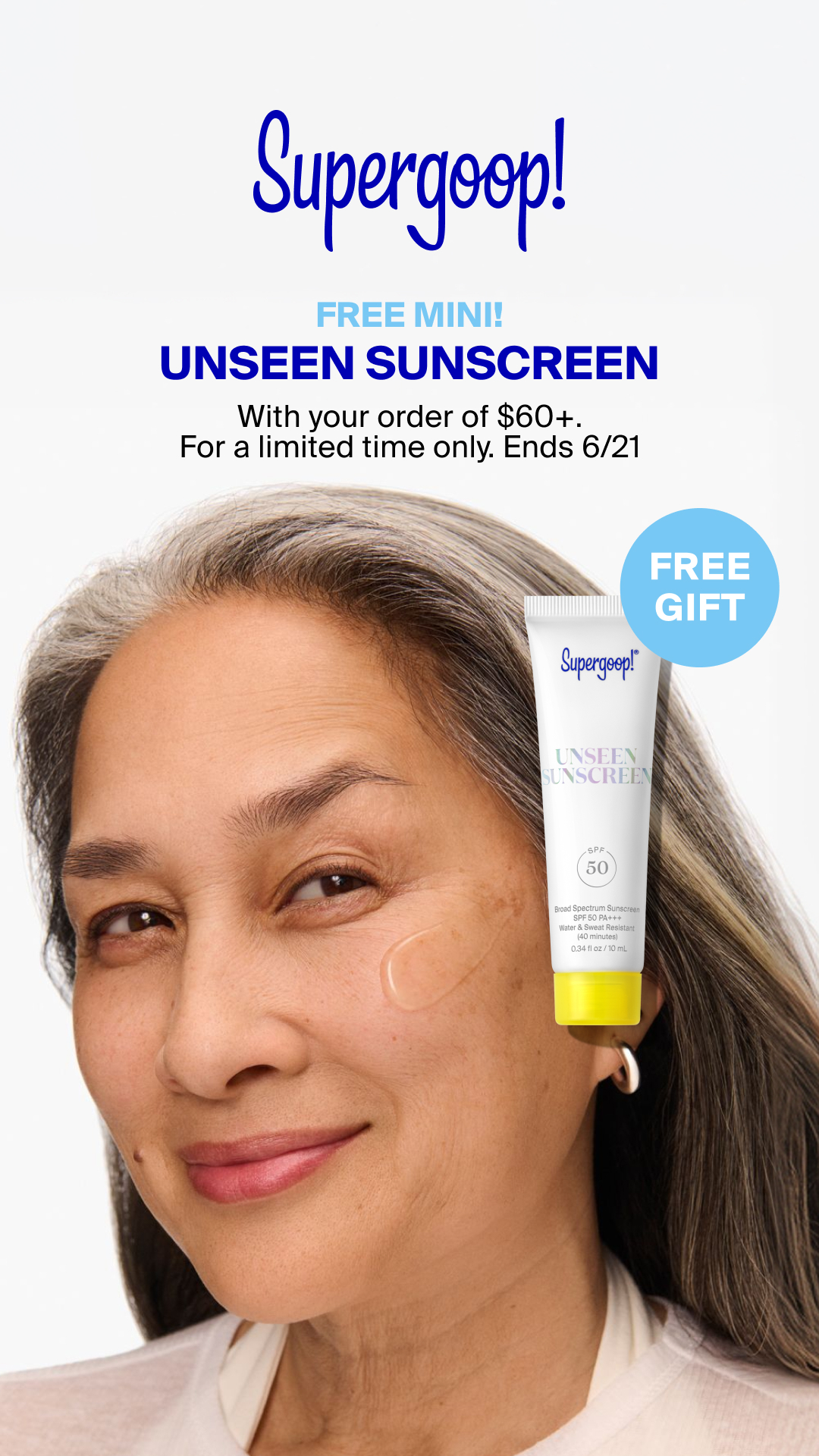 Supergoop Facebook ad