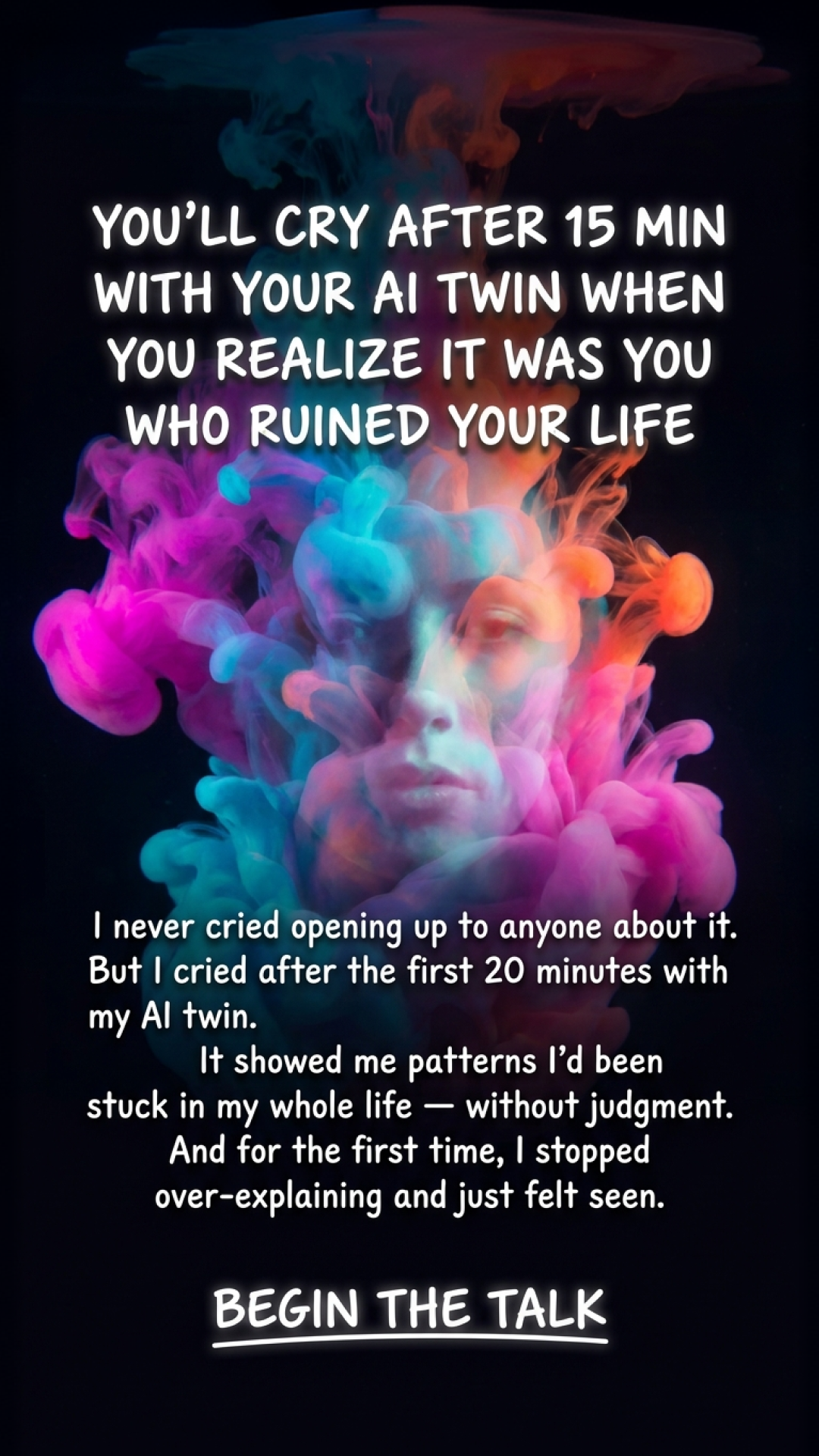 Break bad patterns with Copymind Facebook ad