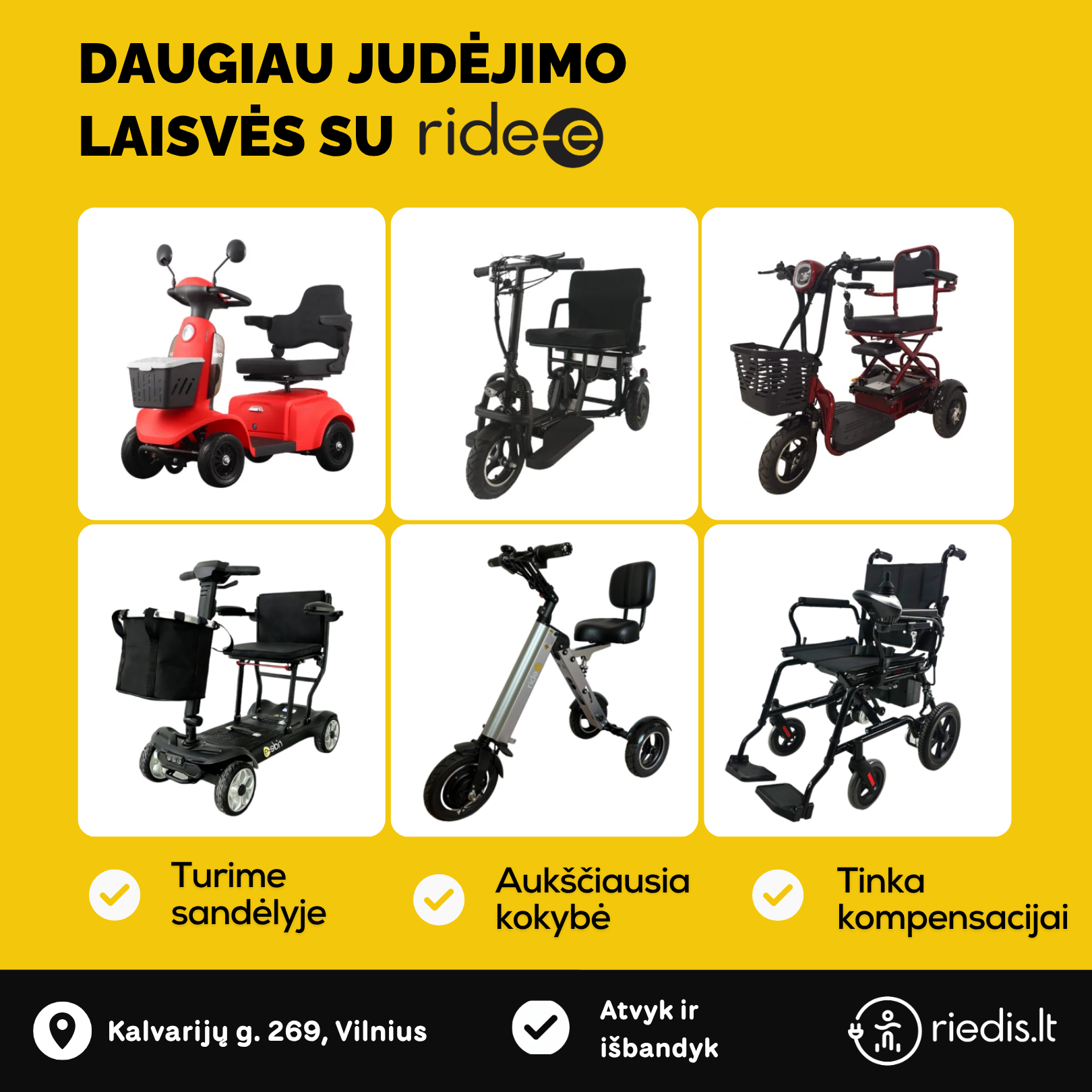 Riedis.lt Facebook ad