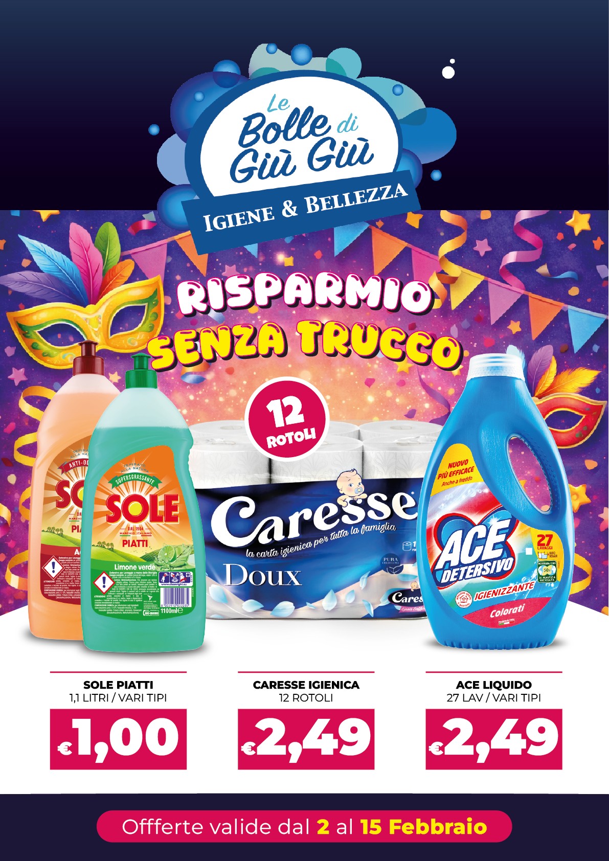 Le Bolle di Giù Giù - Via l'Emiro 68 Facebook ad: RISPARMIO SENZA TRUCCO!