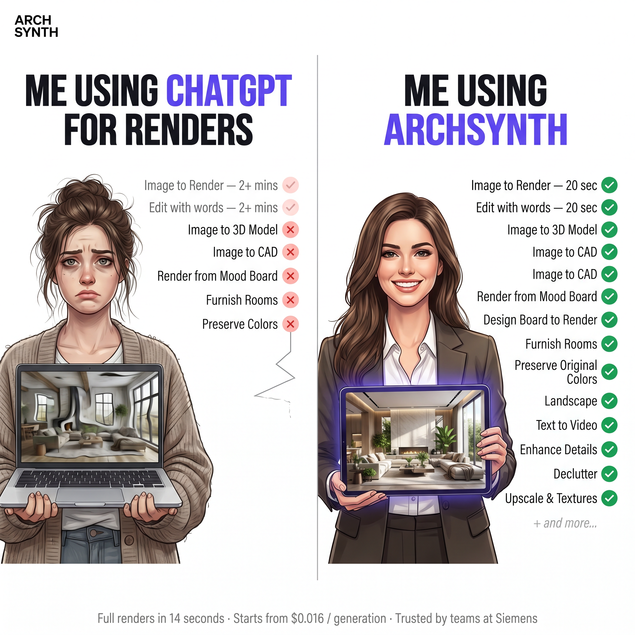 Archsynth Facebook ad