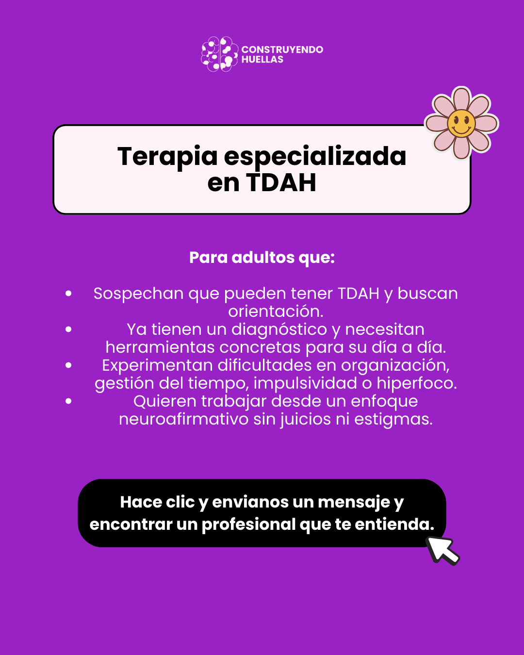 Construyendo Huellas Facebook ad
