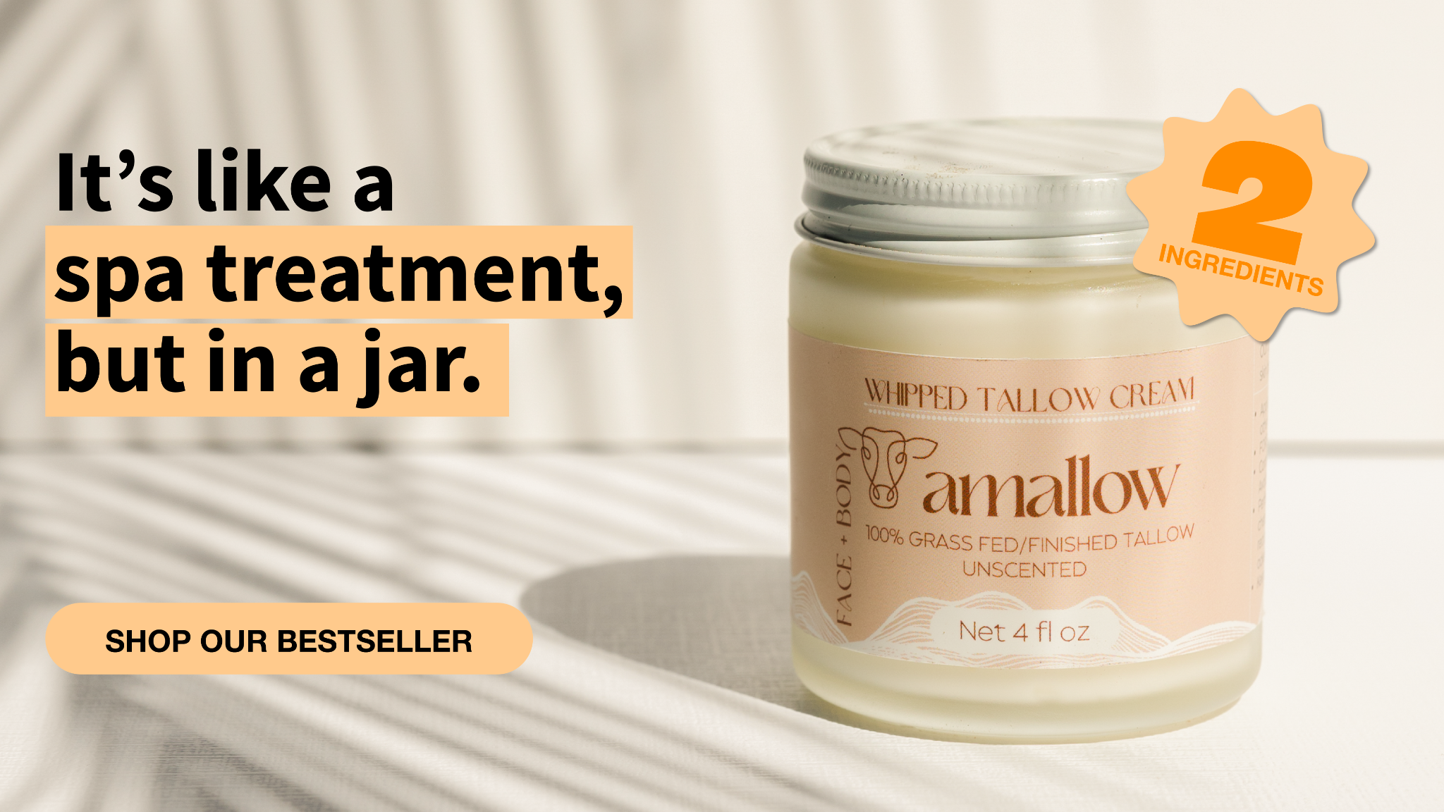 Amallow Naturals Facebook ad