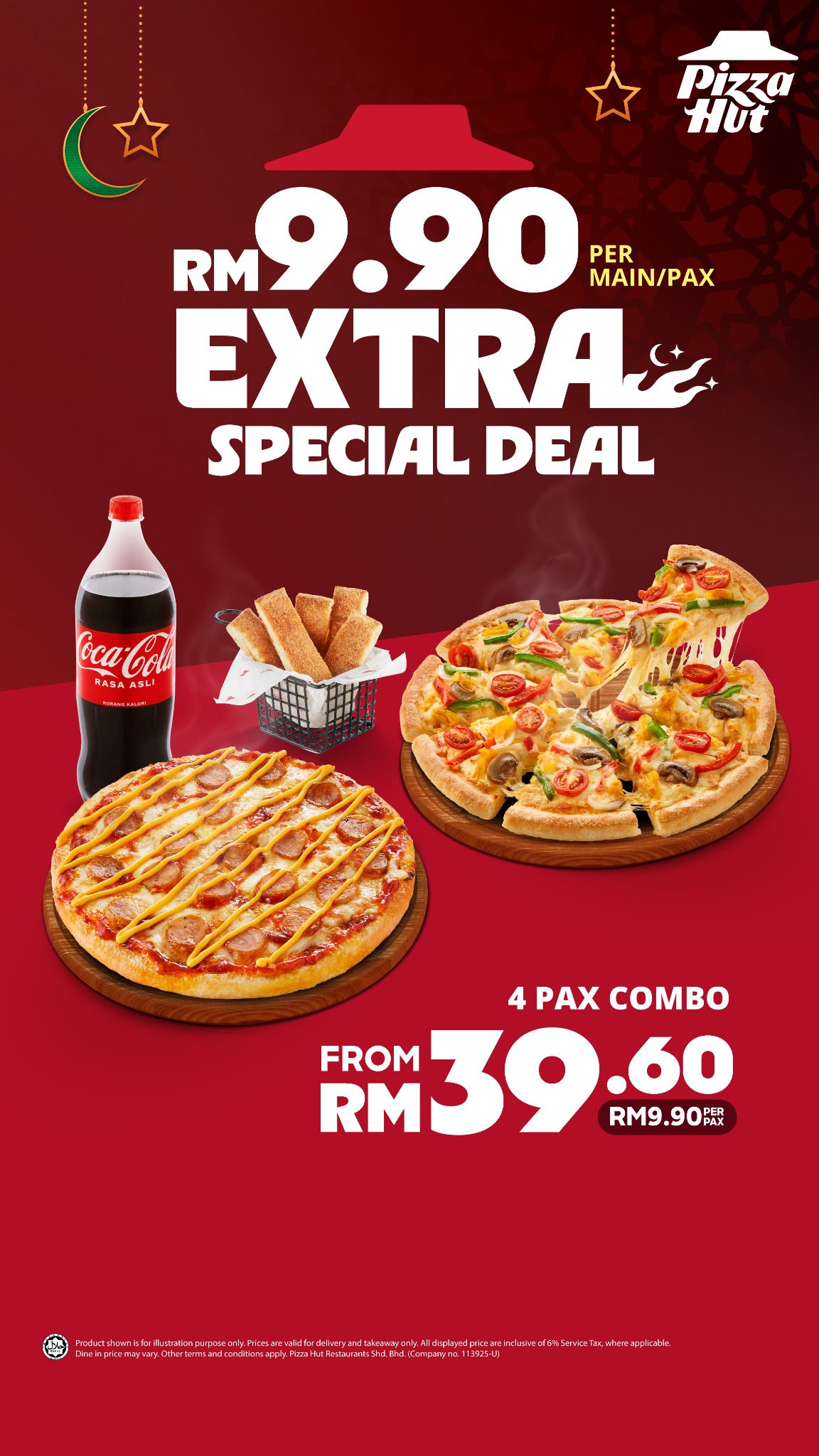 Pizza Hut Facebook ad from Feb 22, 2026