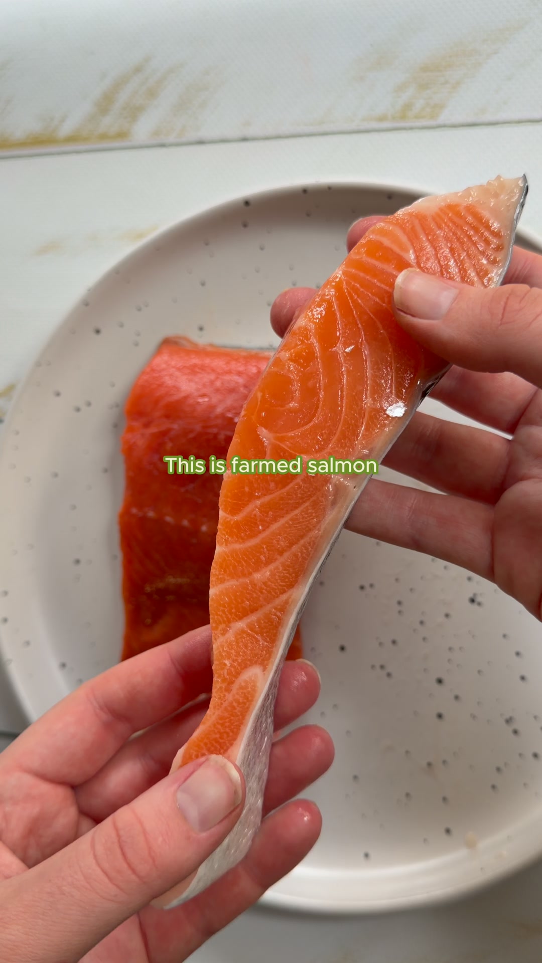 Our Cow Facebook ad: Farmed Versus Wild Caught Salmon. You'll Notice The…