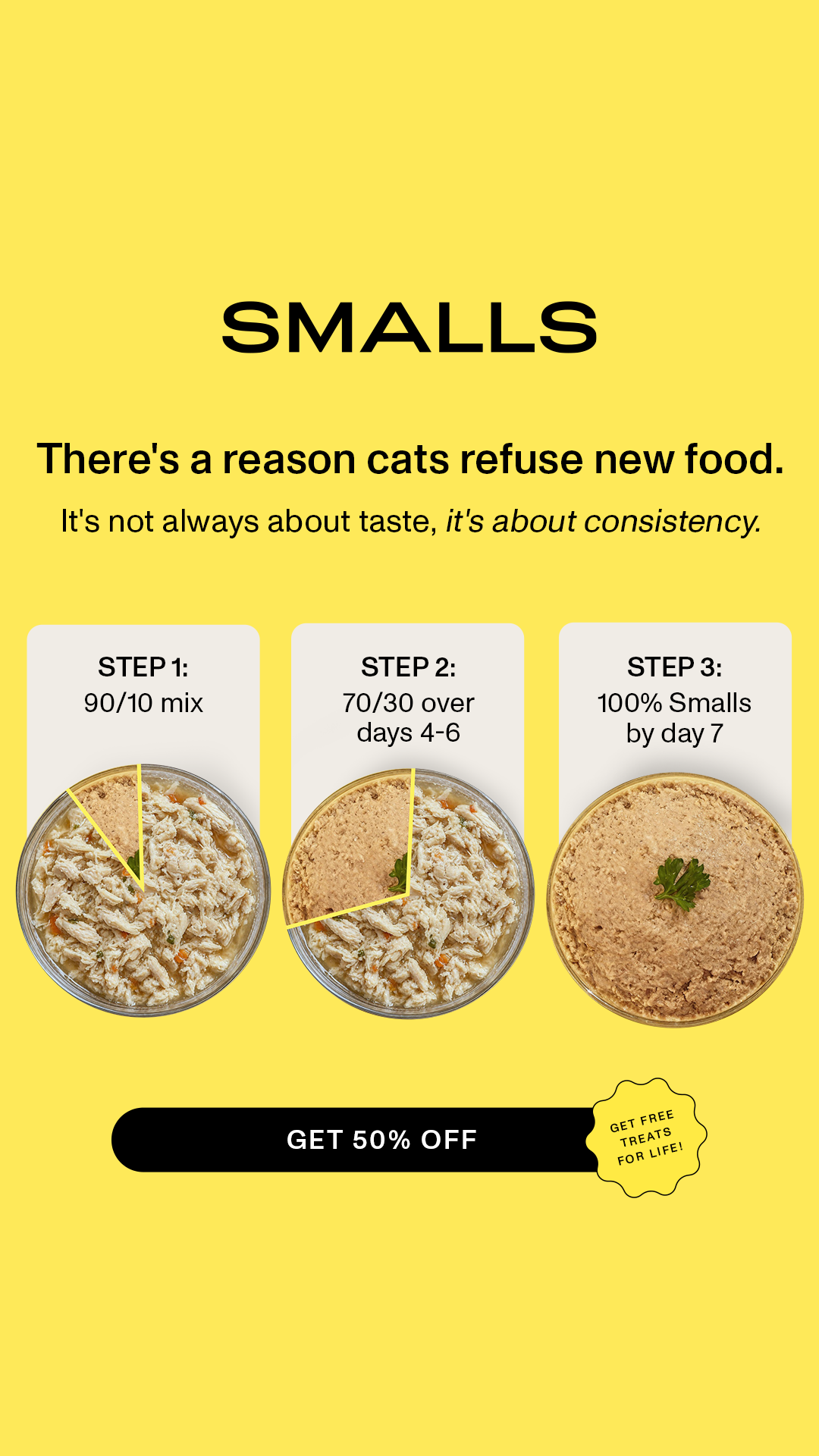 Smalls Facebook ad