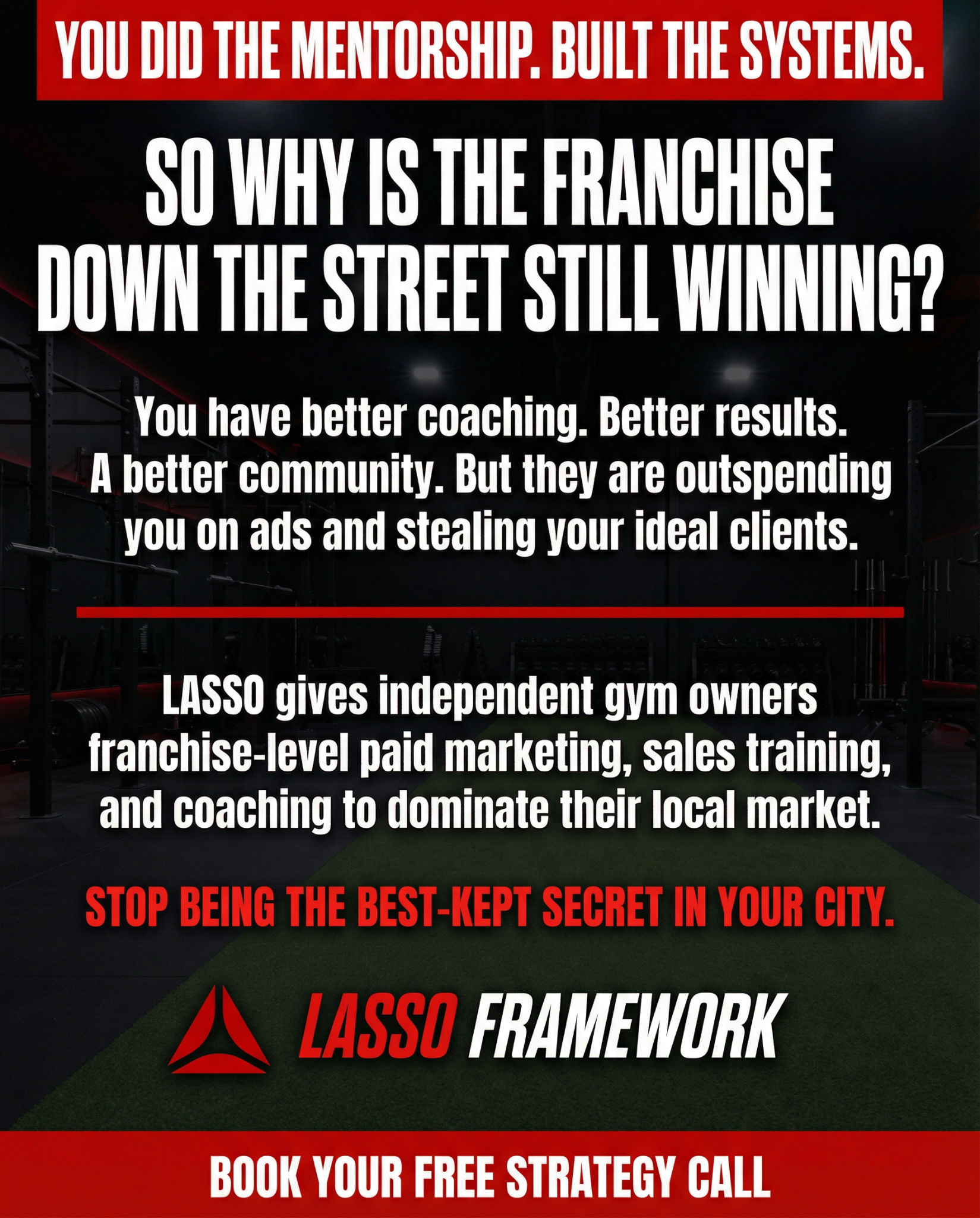 LASSO - Lead and Sales System Optimization Facebook ad