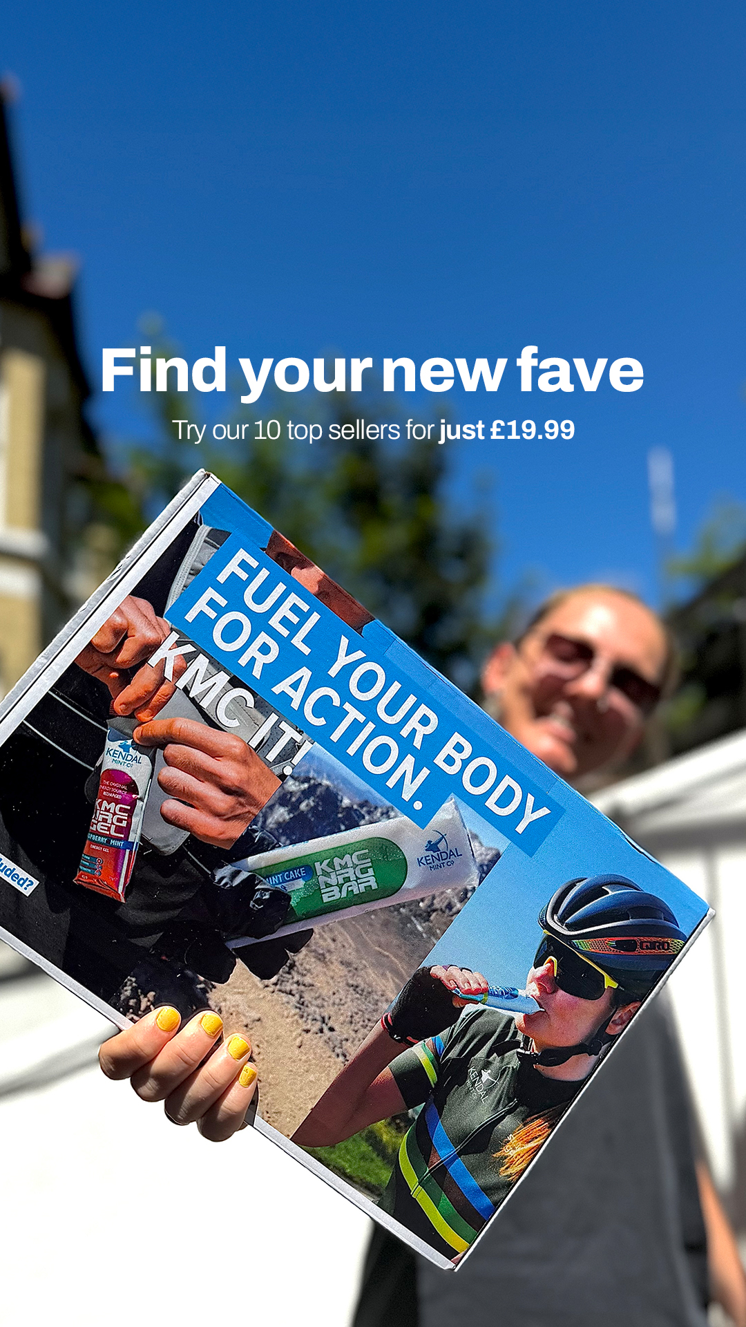 Kendal Mint Co Facebook ad: Find Your Fuel With KMC