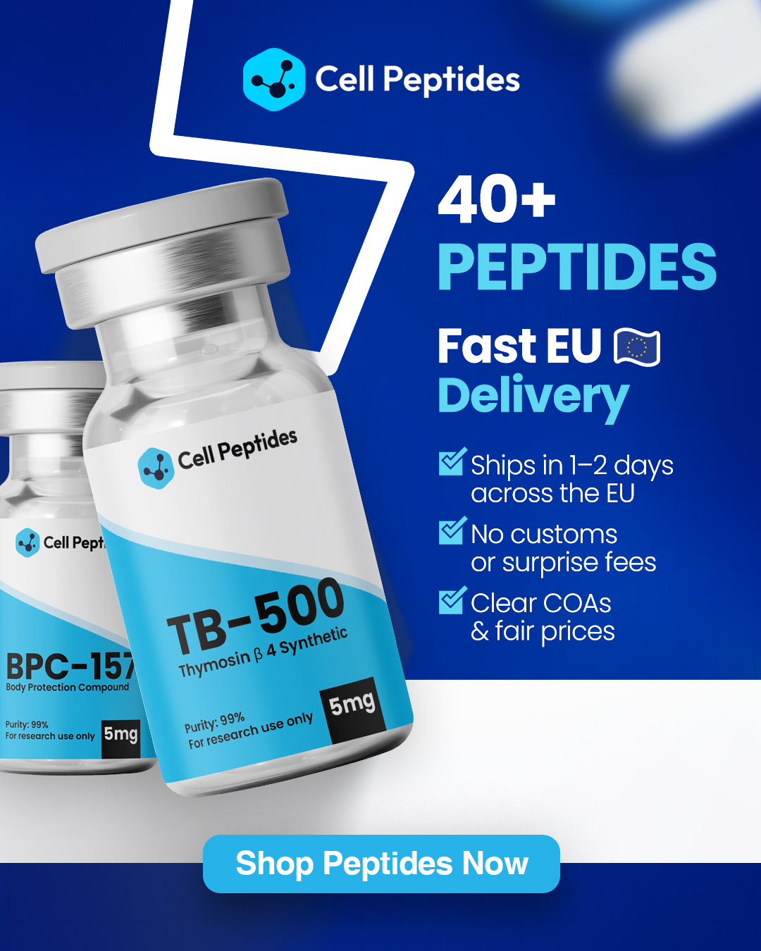 CellPeptides Facebook ad from Jun 3, 2026