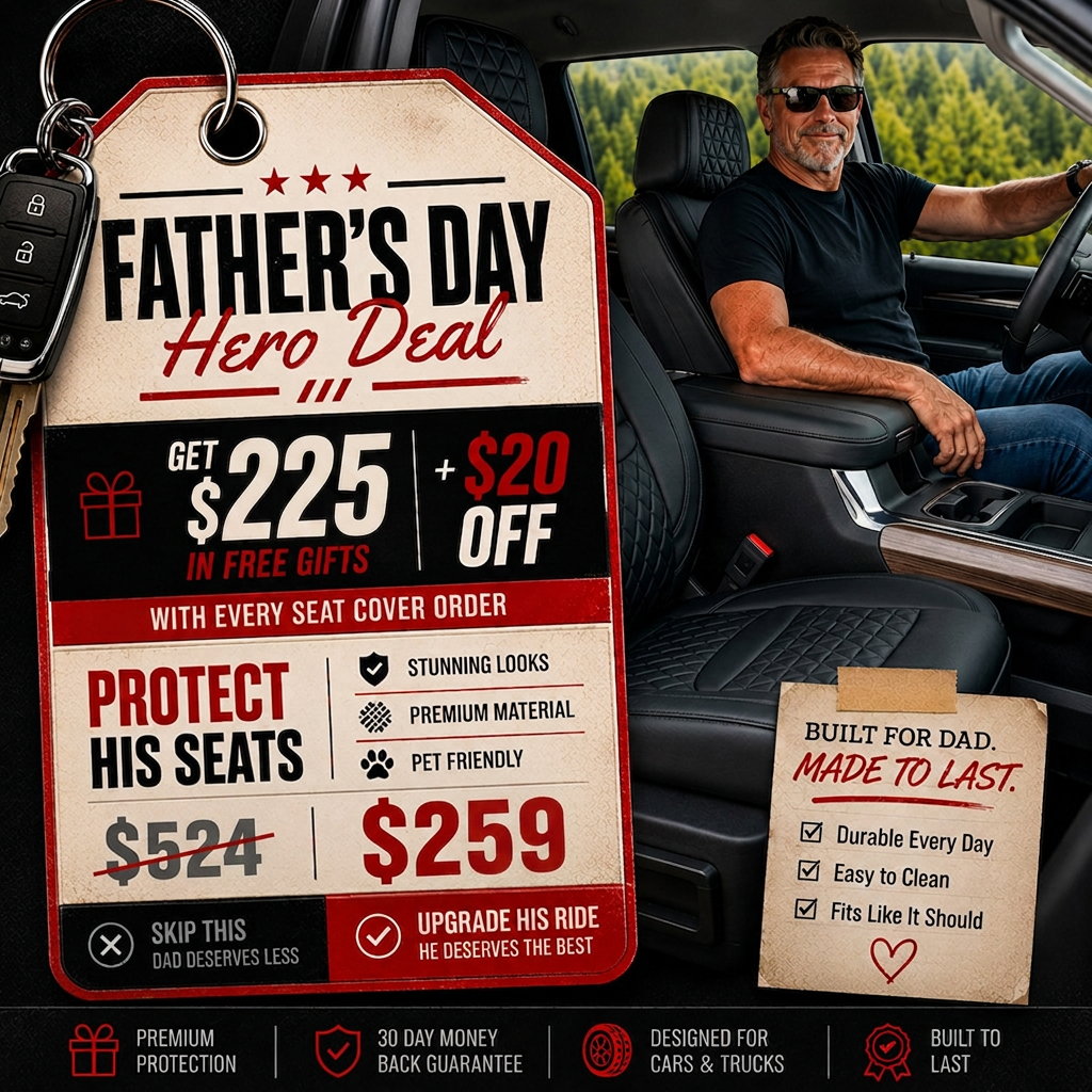 Seat Cover Solutions Facebook ad