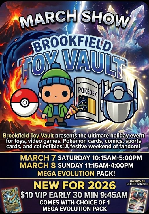 Brookfield Toy Vault Facebook ad