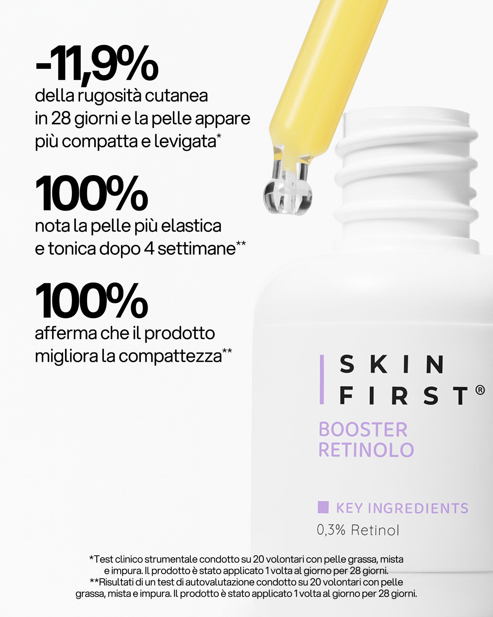 SKIN FIRST Facebook ad
