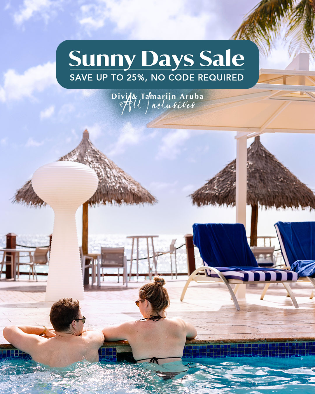 Divi & Tamarijn Aruba All Inclusives Facebook ad: Resort Specials and Vacation Packages at Our All Inclusive…