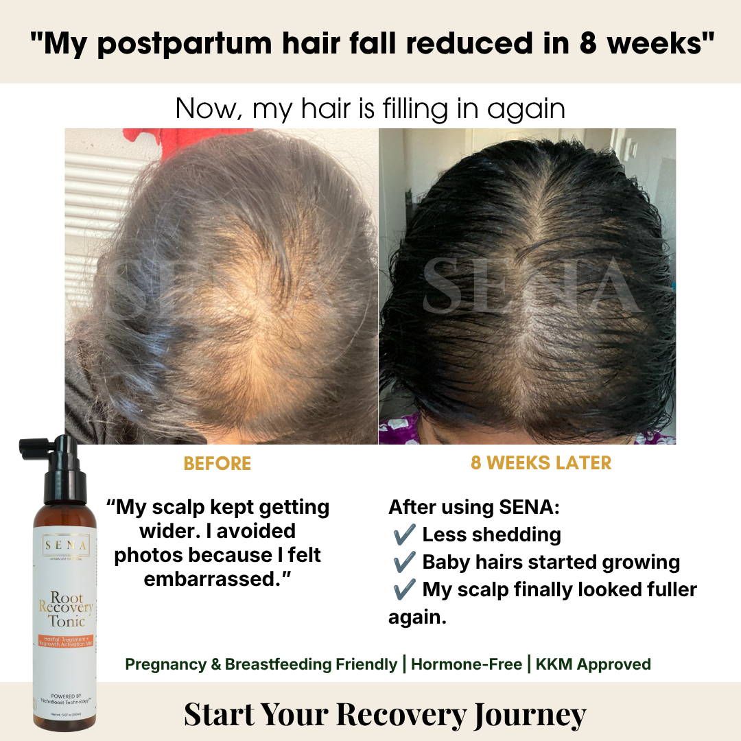 SENA HQ Facebook ad: She avoided photos. 8 weeks later, everything changed.