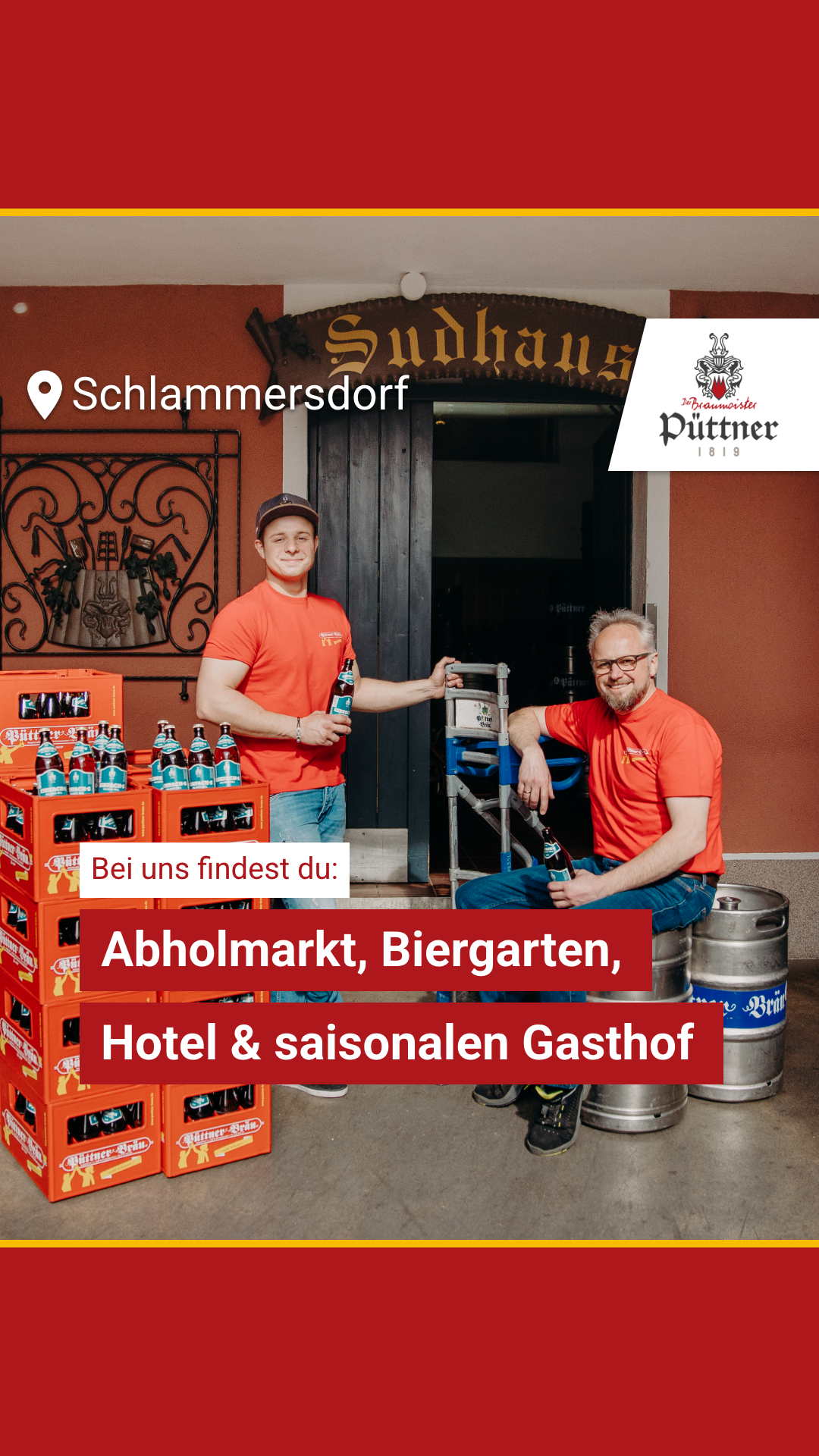 Püttner Bräu GmbH Facebook ad from Apr 9, 2026