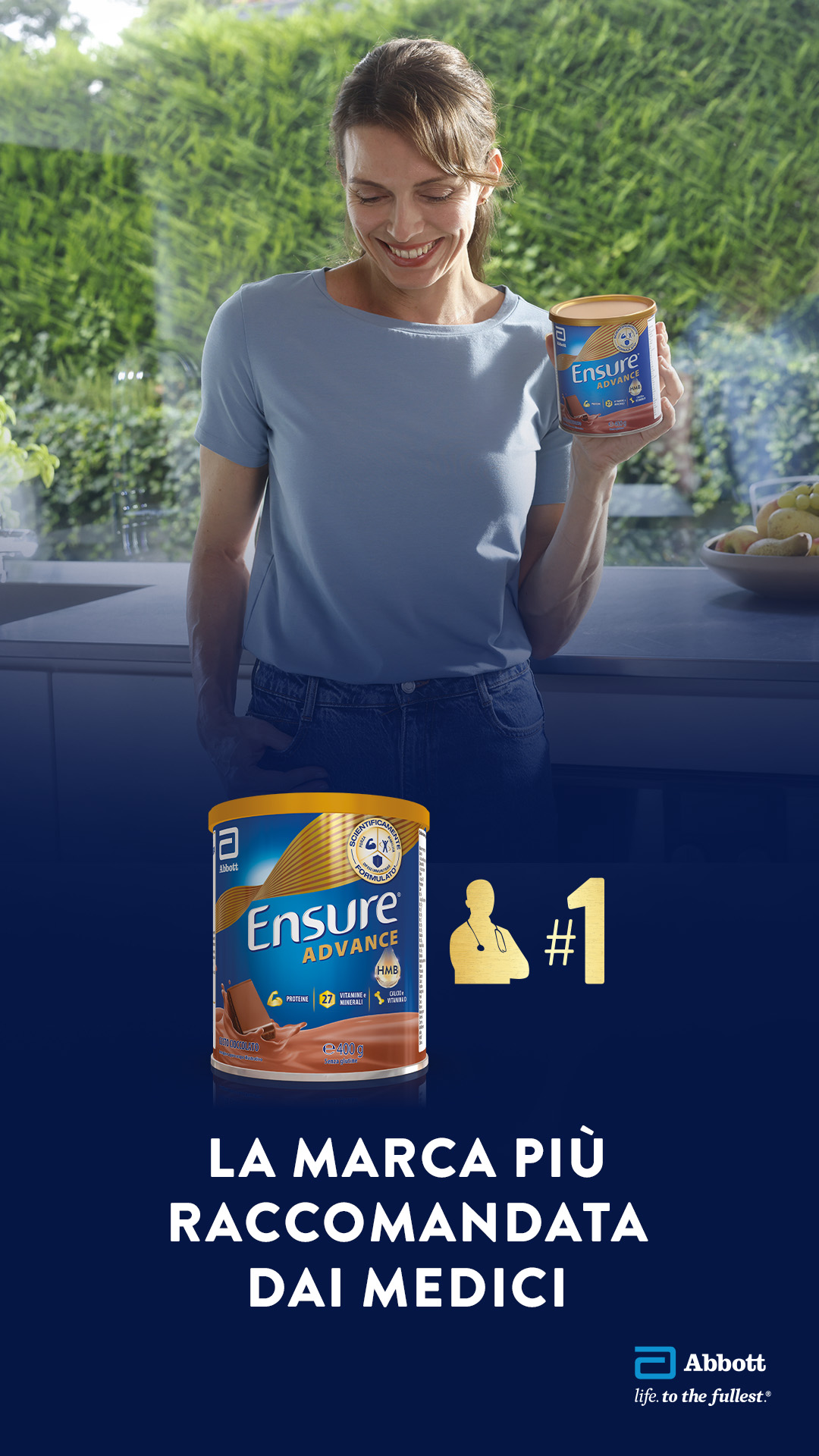 Ensure Italia Facebook ad