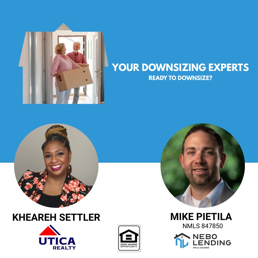 Nebo Lending Facebook ad: Thinking about downsizing but not sure where to…
