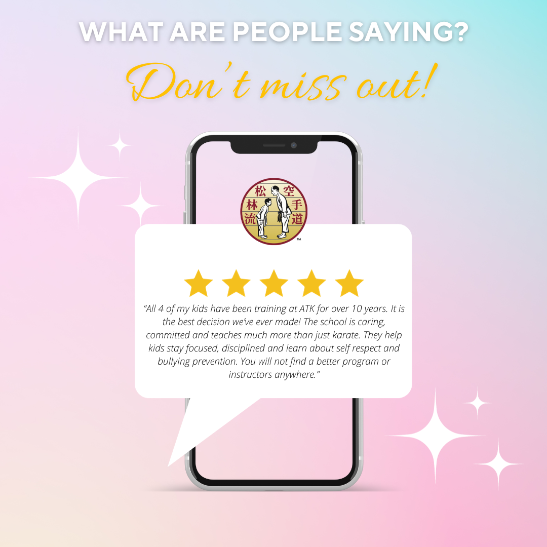 Academy of Traditional Karate Facebook ad: Don't take our word for it, see what…