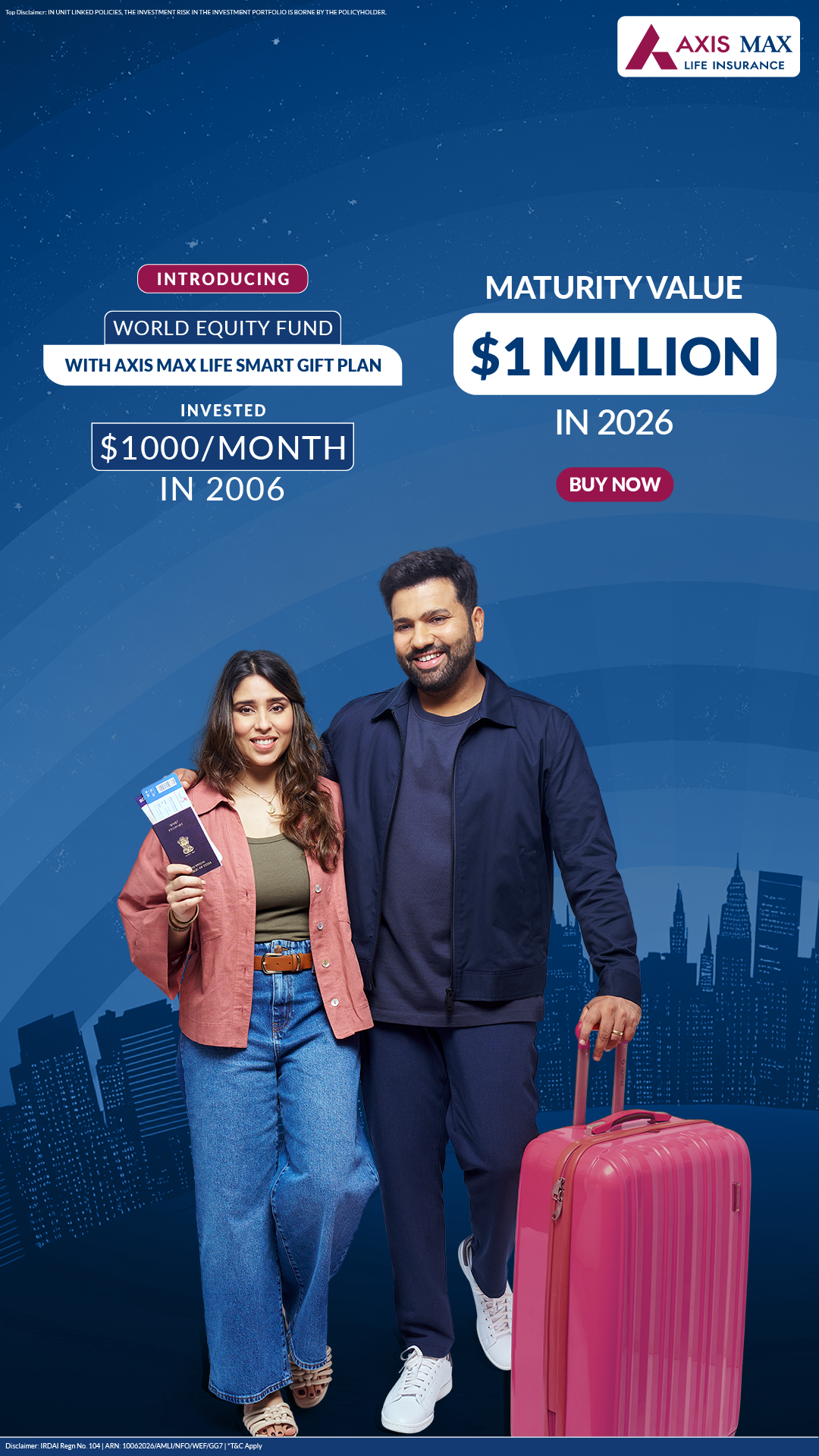 Axis Max Life Insurance Facebook ad