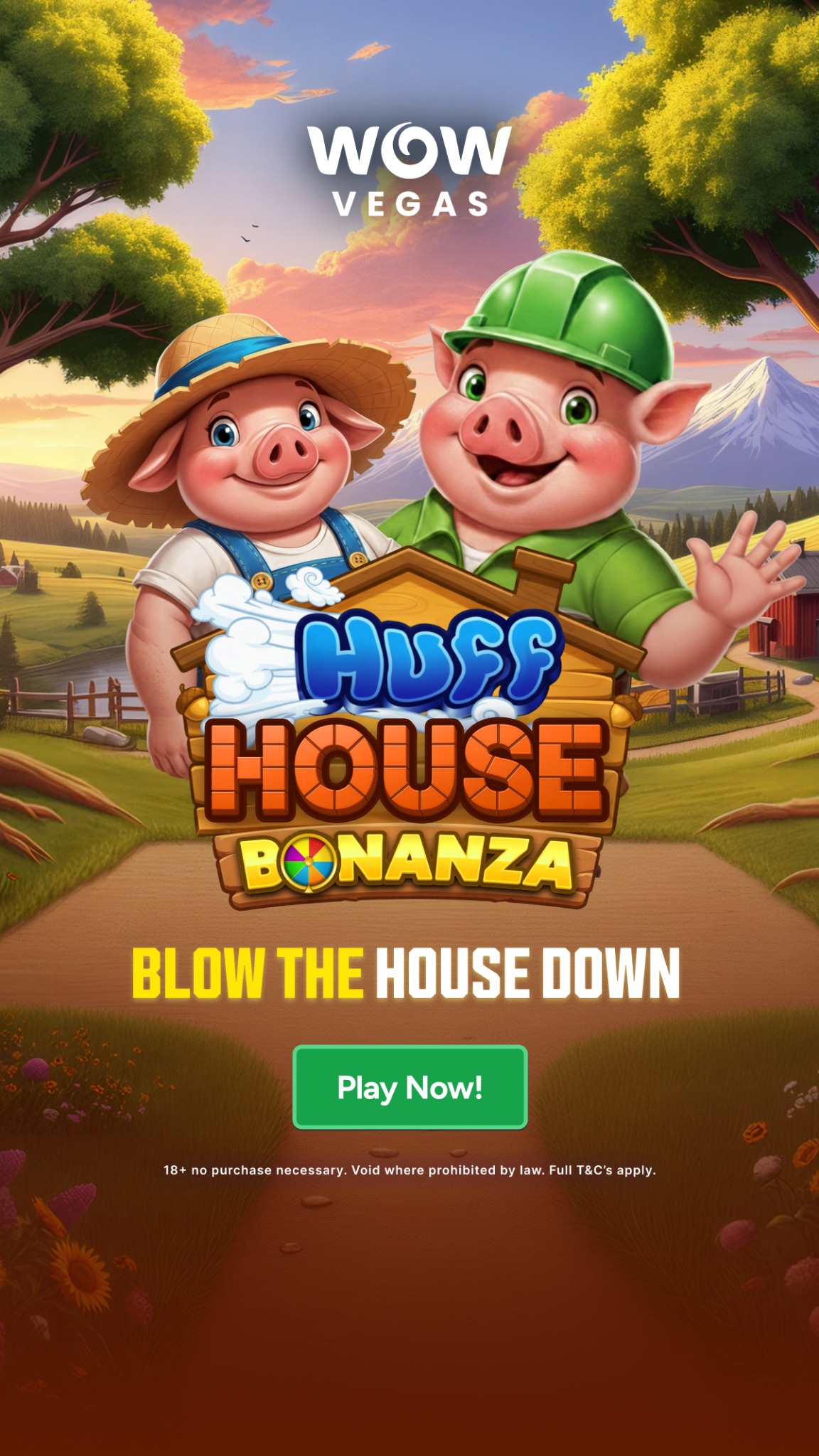 WOW Vegas Facebook ad