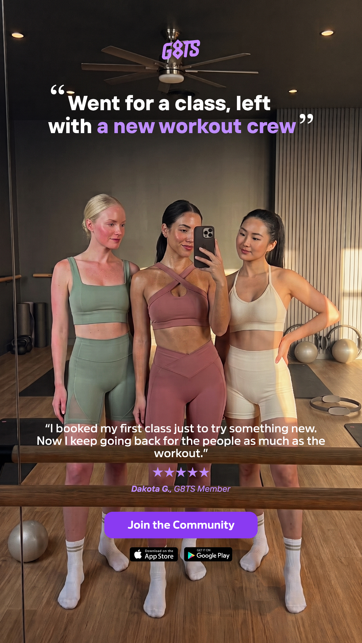 G8TS Facebook ad