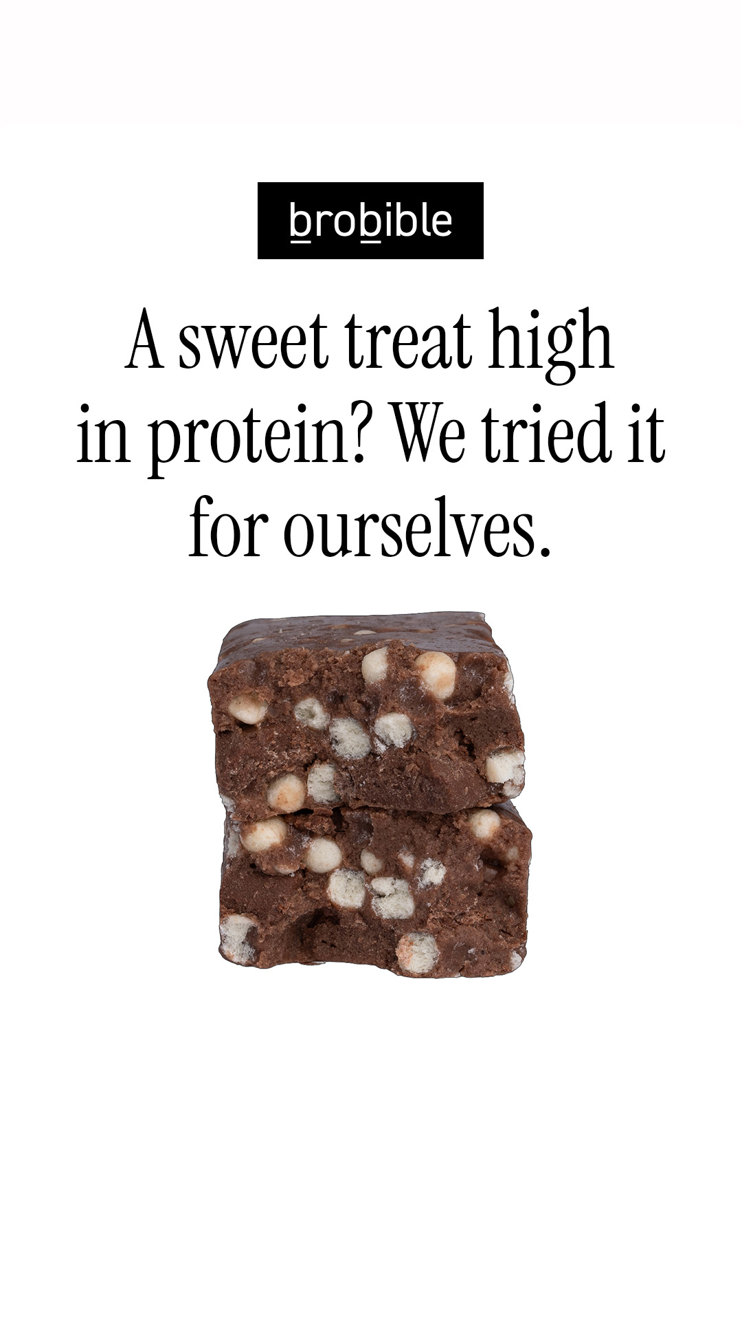 David Protein Facebook ad