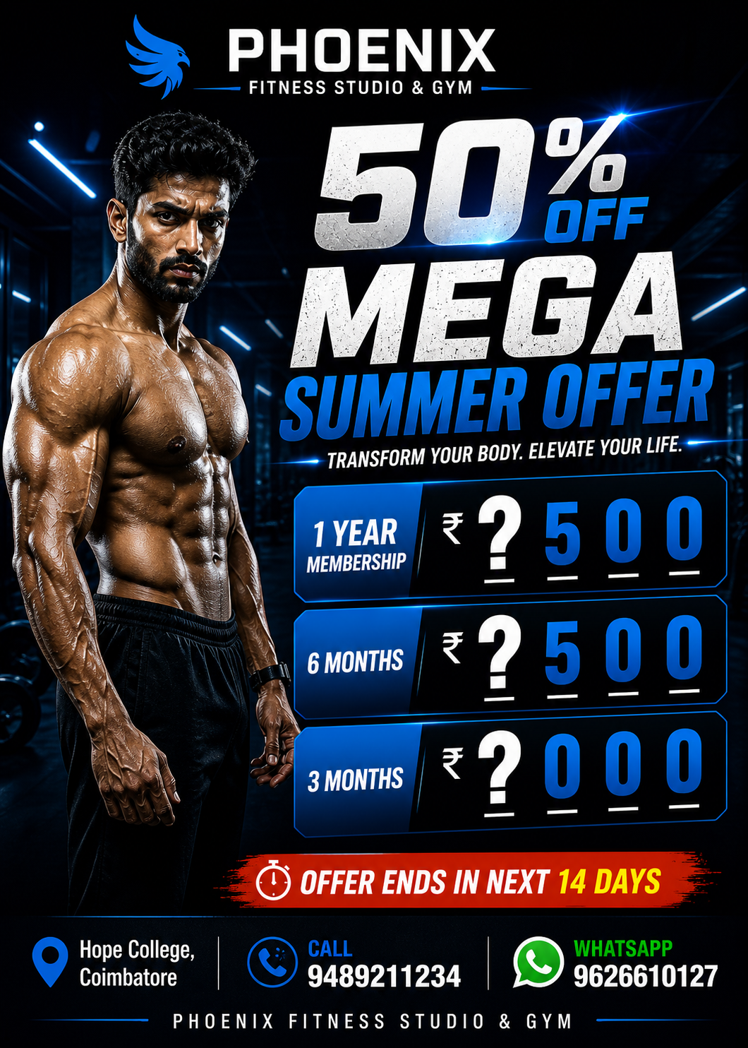 Phoenix Fitness Studio and Gym - Hopes Facebook ad