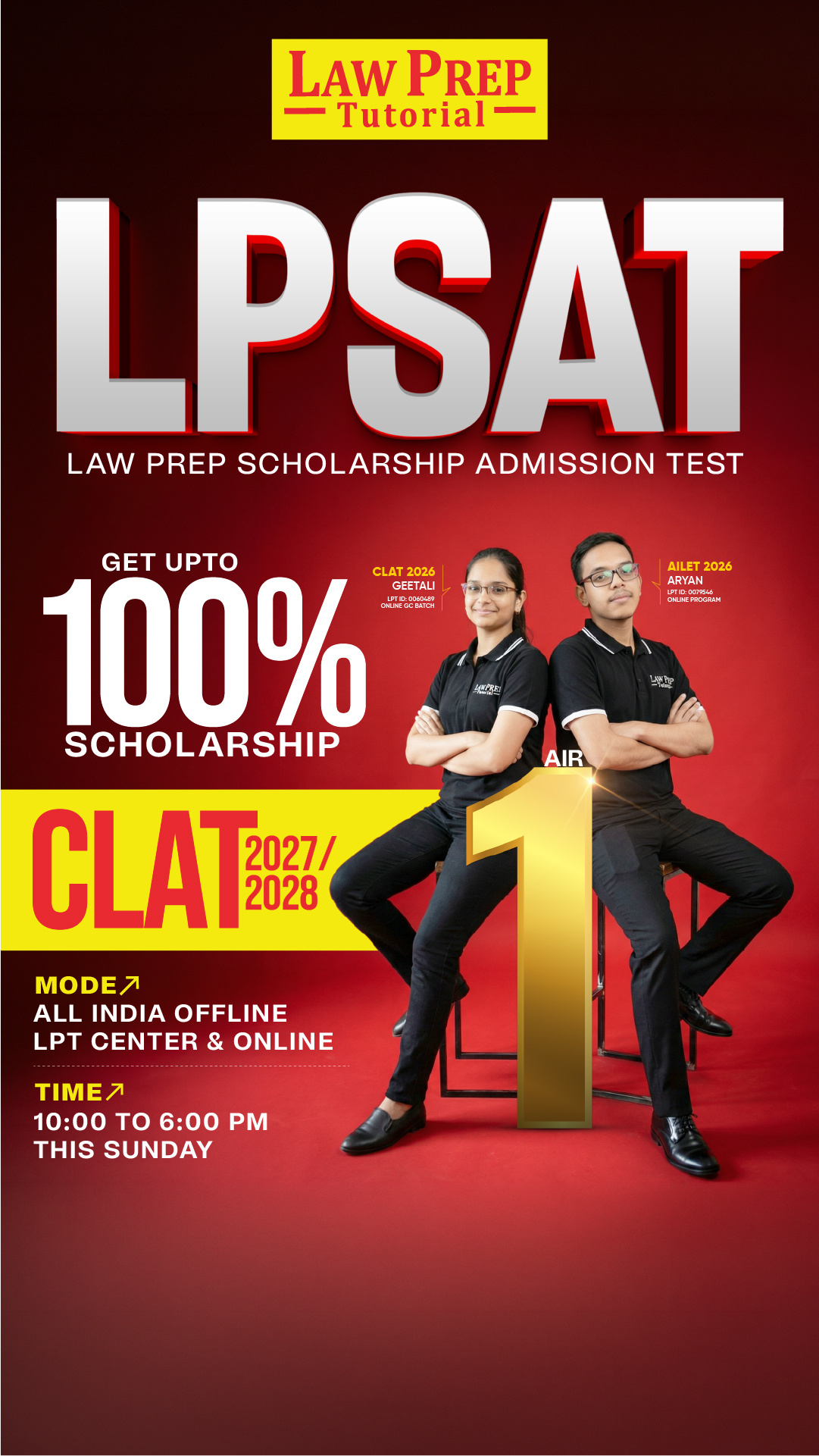 Law Prep Tutorial Facebook ad