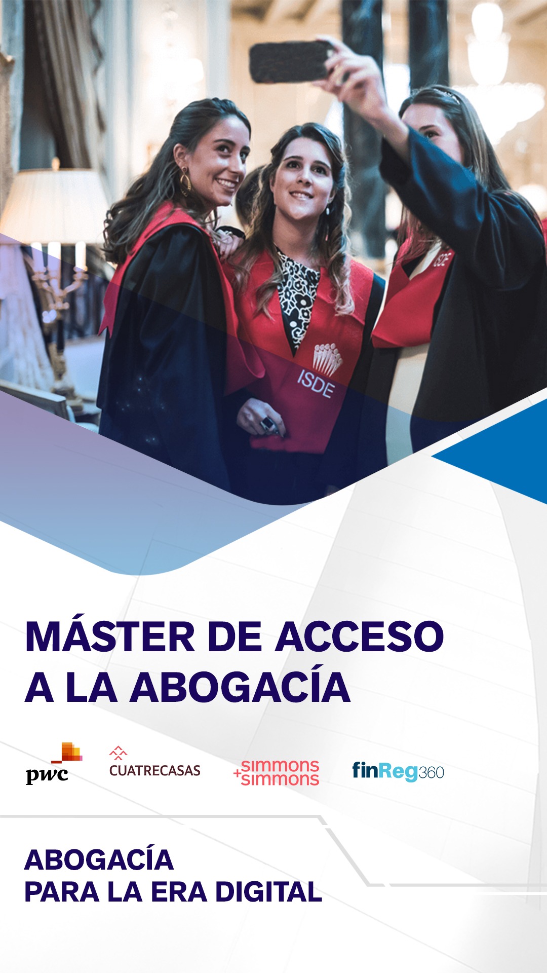 ISDE - Law & Business School Facebook ad from May 22, 2026